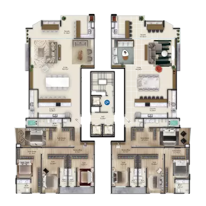 planta Tipo Diferenciados