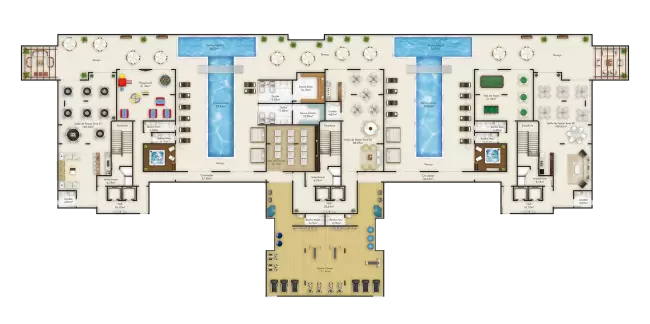 planta Área de Lazer