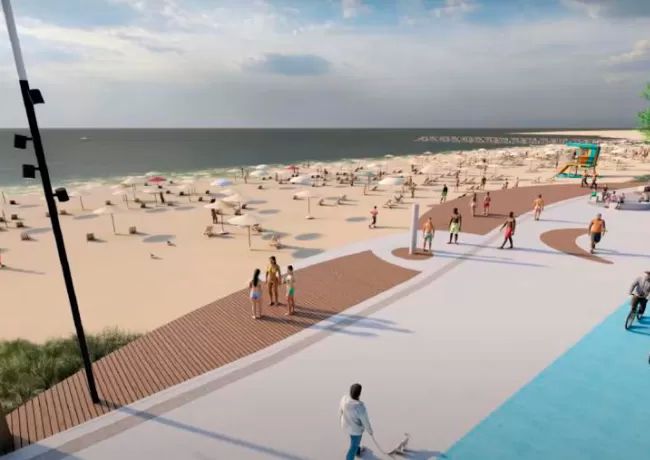 Projeto de revitalização da orla em Itapema inclui alargamento da praia e construção de avenida