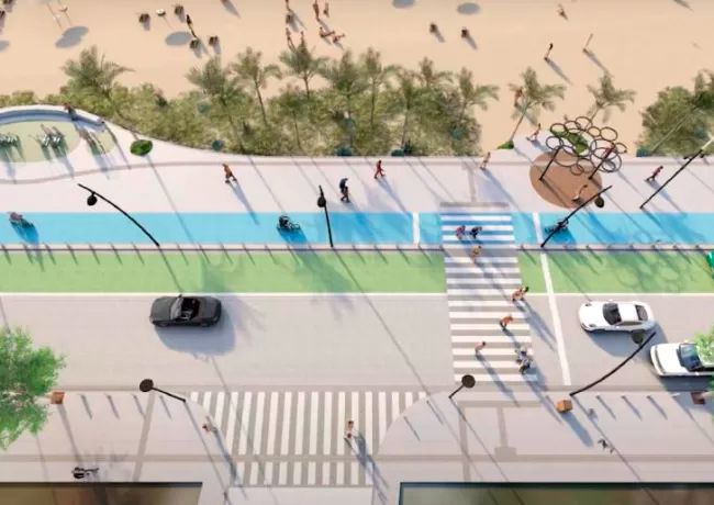 Projeto de revitalização da orla em Itapema inclui alargamento da praia e construção de avenida